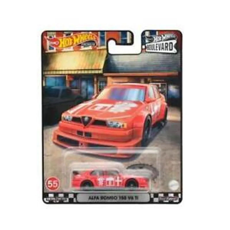 Carrinho - Hot Wheels - Escala 1:64 Boulevard - Alfa Romeo 155 V6 TI - MATTEL