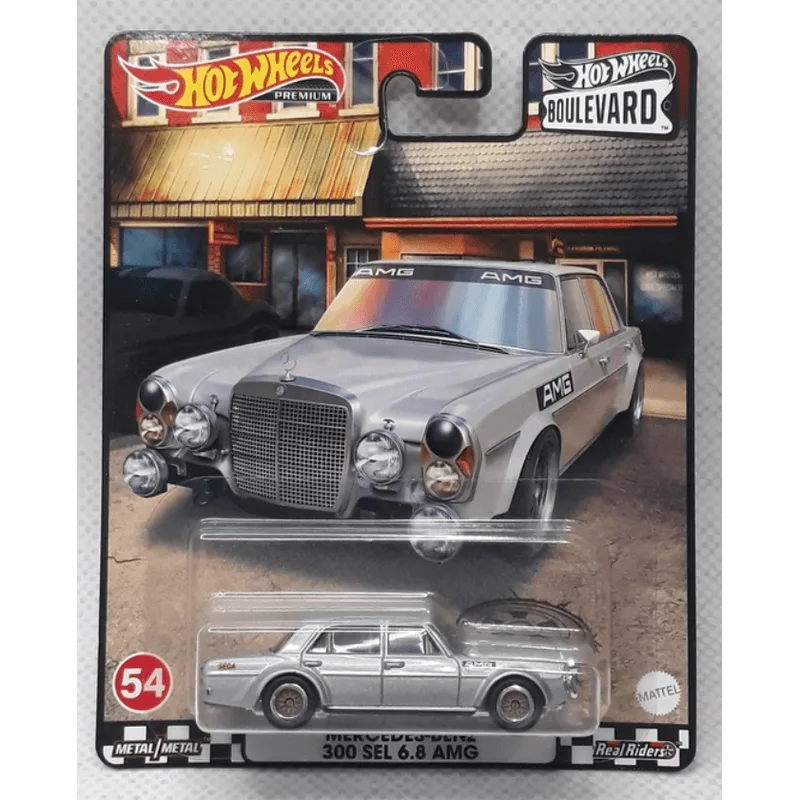 Carrinho - Hot Wheels - Escala 1:64 Boulevard - Mercedes-Benz - MATTEL