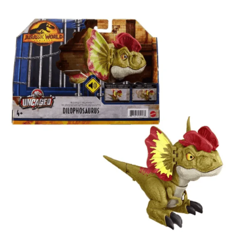 Dinossauro - Jurassic World - Dilophosaurus com Som (GWD69) MATTEL