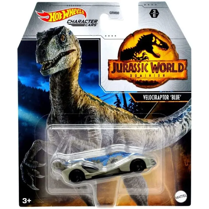 Carrinho - Jurassic World - Velociraptor `Blue` MATTEL