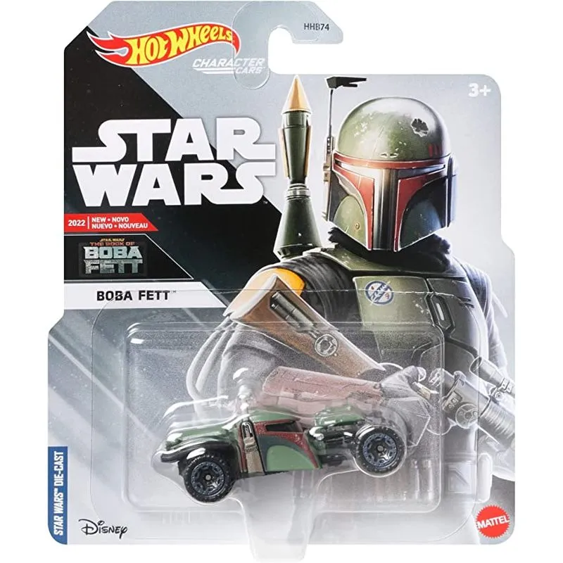 Carrinho - Hot Wheels star Wars - Boba Fett MATTEL