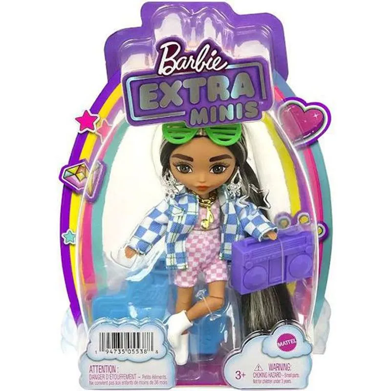 Boneca - Barbie Extra Minis - Azul MATTEL
