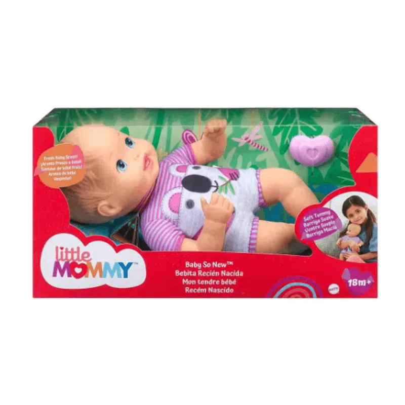 Boneca Little Mommy - Recem nascida - Coala - Mattel MATTEL