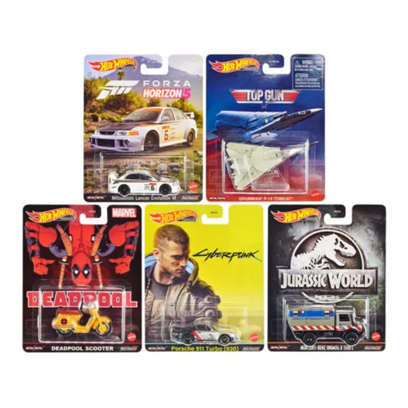 Carrinho - Hot Wheels Sortimento - Kit C / 5 MATTEL