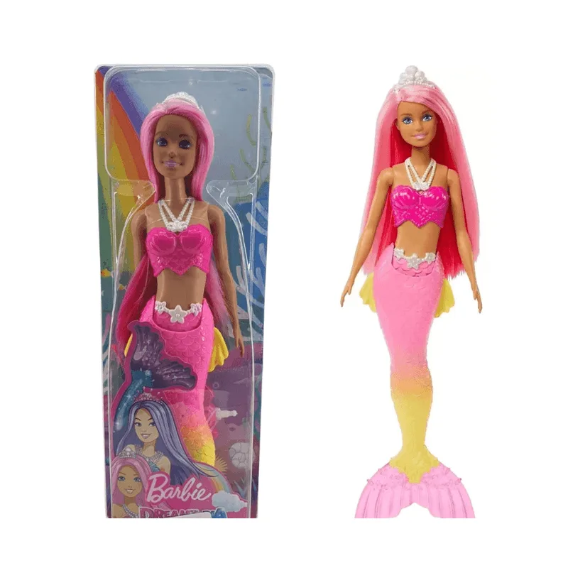 Barbie Dreamtopia - Sereia - Cabelo Rosa Escuro - Mattel MATTEL