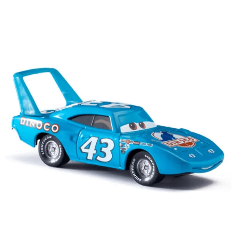 Carrinho CARS - Disney Pixar - 1:43 Puxa e Vai - Strip Weathers Aka The King - Mattel MATTEL