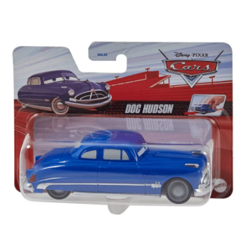 Carrinho CARS - Disney Pixar - 1:43 Puxa e Vai - Doc Hudson - Mattel MATTEL