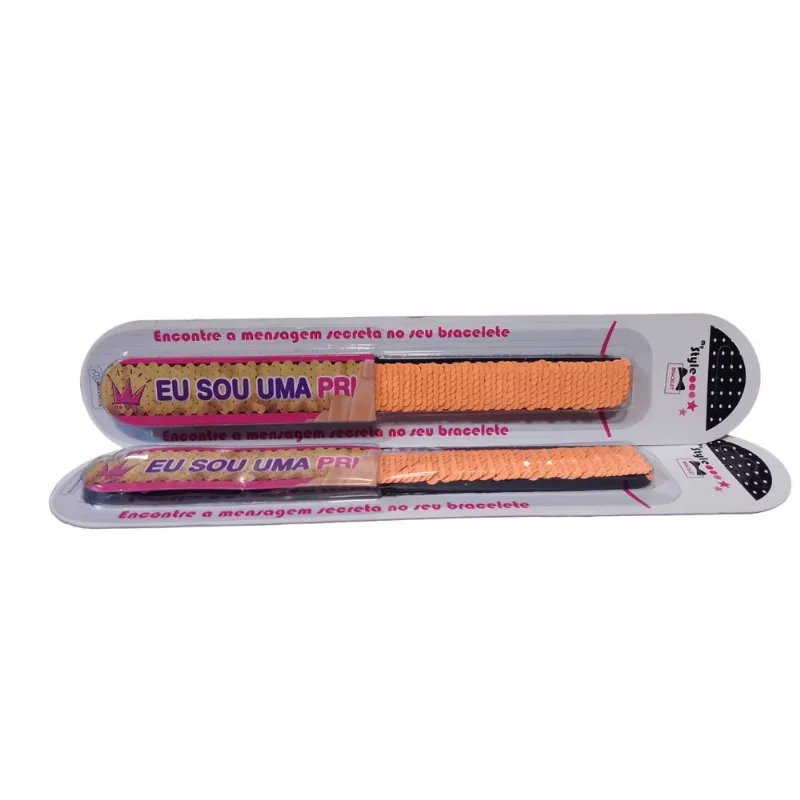 Pulseira - Meu Estilo Magico - Bracelete Com Frase - LF MULTIKIDS