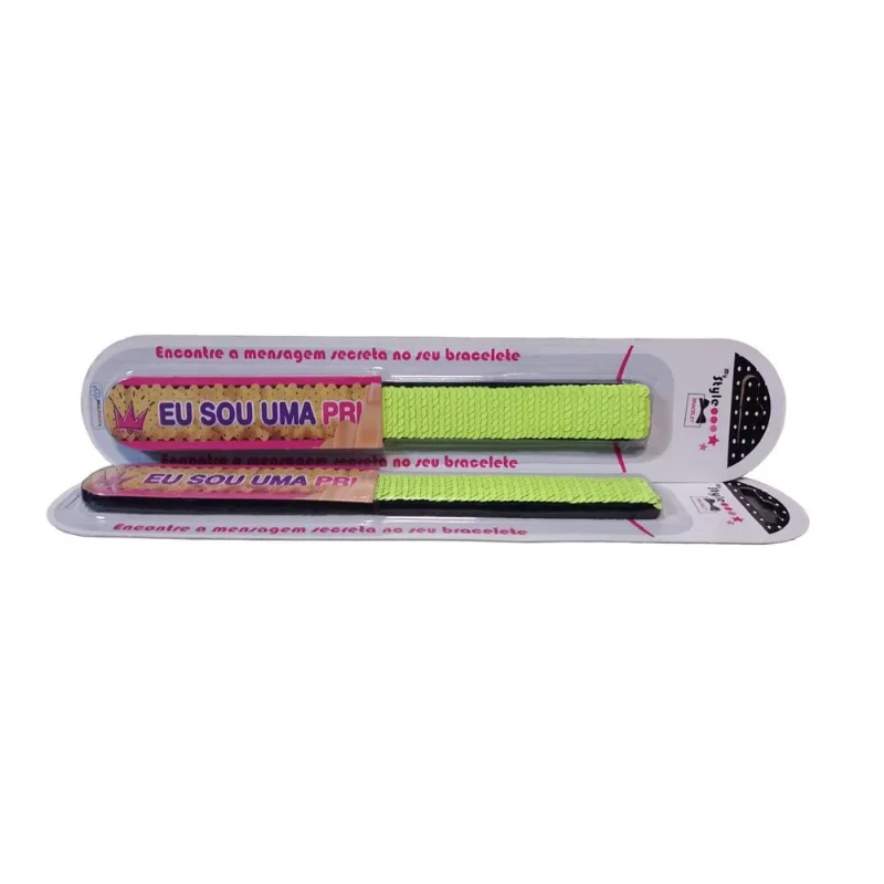 Pulseira - Meu Estilo Magico - Bracelete Com Frase - VF MULTIKIDS