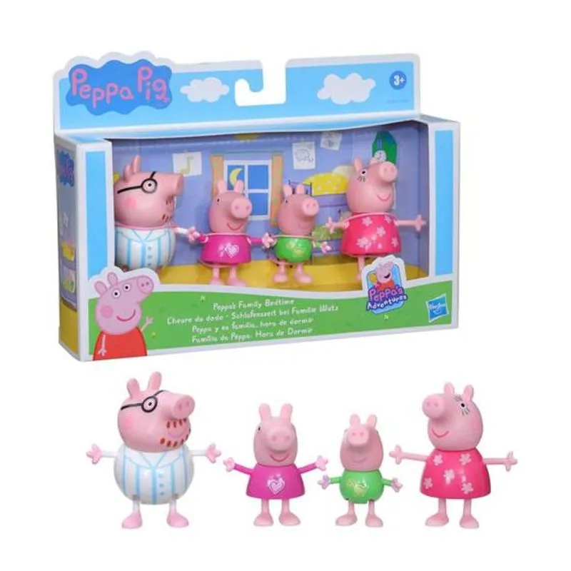 Bonecos - Peppa e Sua Familia - Azul e Branco HASBRO