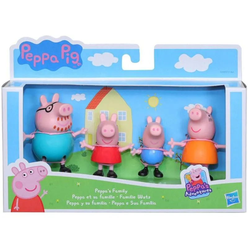 Bonecos - Peppa e Sua Familia - verde HASBRO