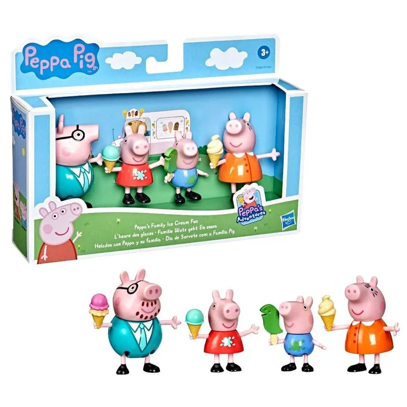 Bonecos - Peppa e Sua Familia - Verde Escuro HASBRO