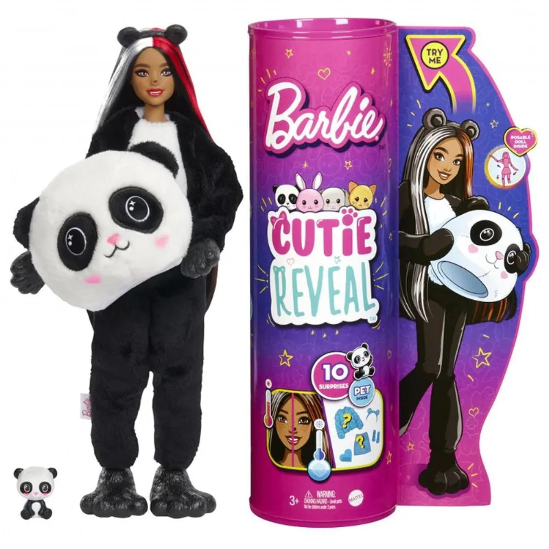 Boneca - Barbie Cutie Reveal - Branco MATTEL