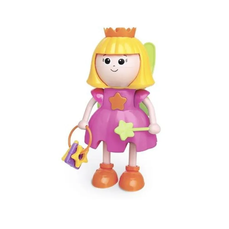 Boneca Flora - Fadinha De Atividades - Cabelo Amarelo ELKA