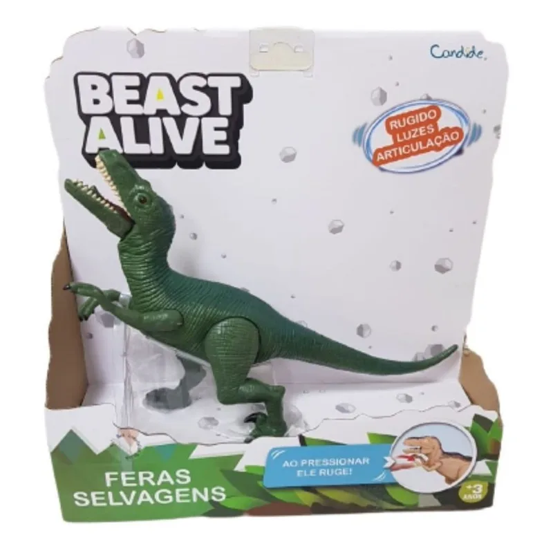 Dinossauro - Velociraptor Feras Selvagens CANDIDE