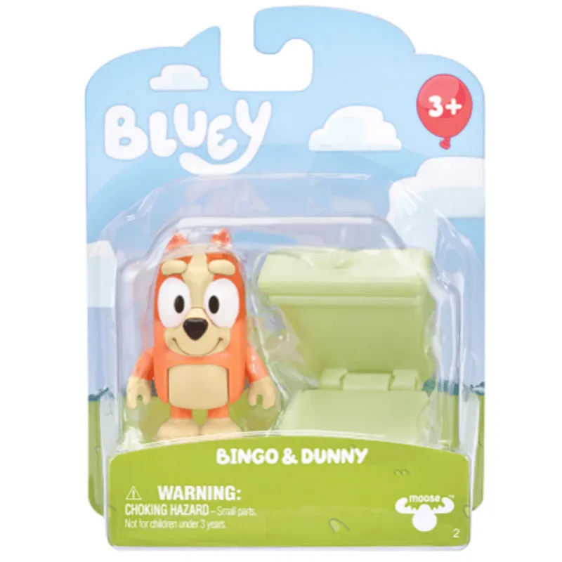 Figura Bluey Story - Stater Single Pack - Bingo e Dunny MATTEL