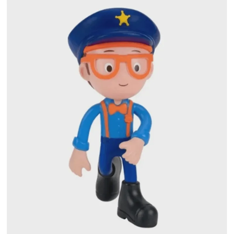 Boneco - Blippi - Bendables - Chapeu Azul - Candide CANDIDE