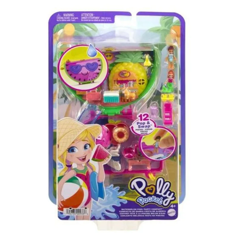 Conjunto - Mini Mundo De Aventura Polly - Verde MATTEL