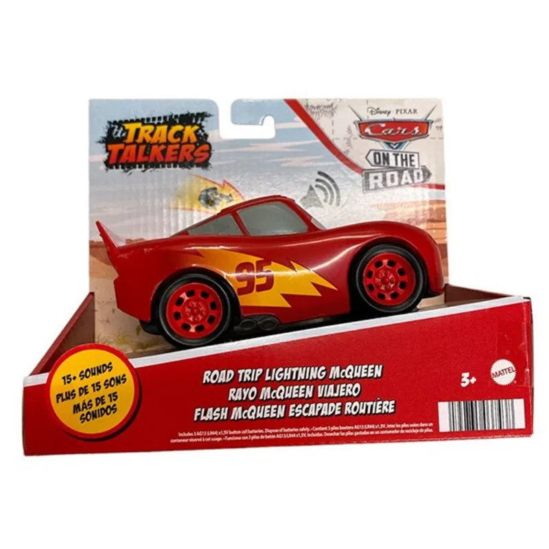 Carrinho - Disney Faisca McQueen Falante em Viagem (GXT28) MATTEL