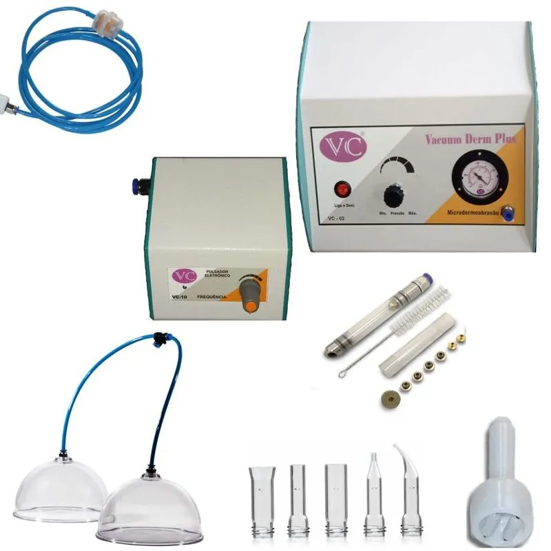 Vácuo Pulsador Facial Corporal Pump Vc02