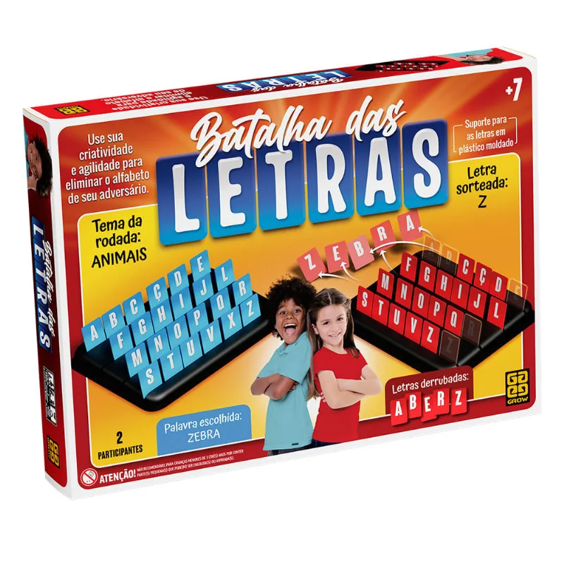 Jogo - Batalha Das Letras - Laranja GROW