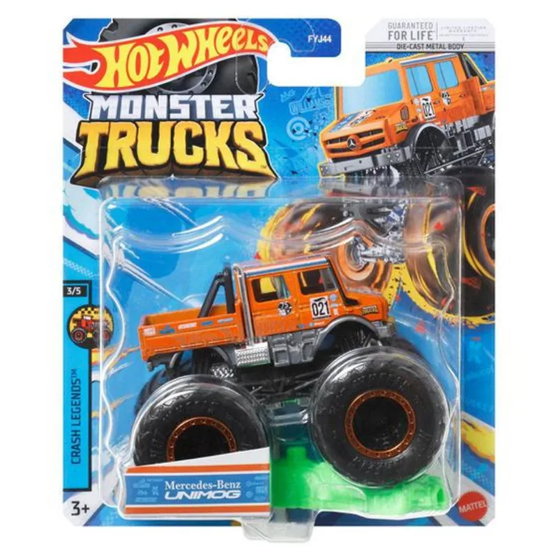 Hot Wheels - Mercedes- Bens UNIMOG - Monter Trucks MATTEL