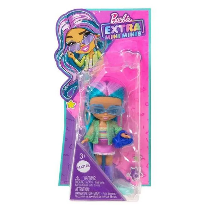 Boneca - Extra Mini Roupas De Moda - Verde MATTEL