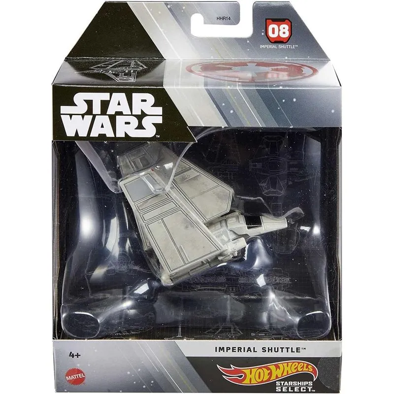 Hot Wheels - Star Wars - 08 Imperial Shuttle - Starships Select MATTEL
