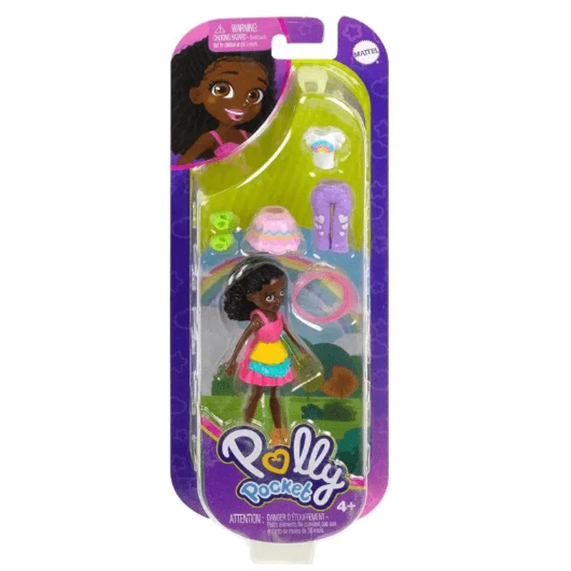 Boneca Polly Pocket - Arco-Iris Color Pop MATTEL
