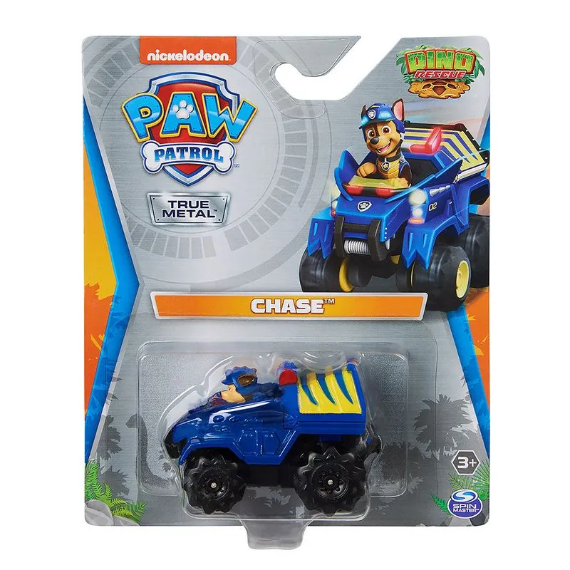 Veiculo - Patrulha Canina - True Metal - Chase Dino Rescue SUNNY BRINQUEDOS