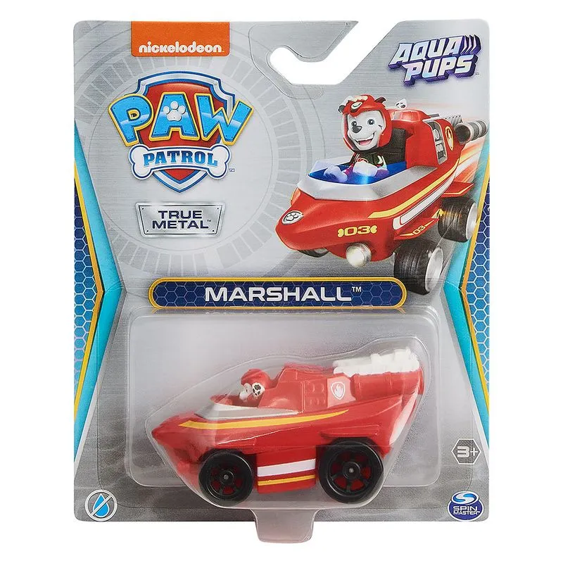 Veiculo - Patrulha Canina - True Metal - Marshall Aqua Pups SUNNY BRINQUEDOS