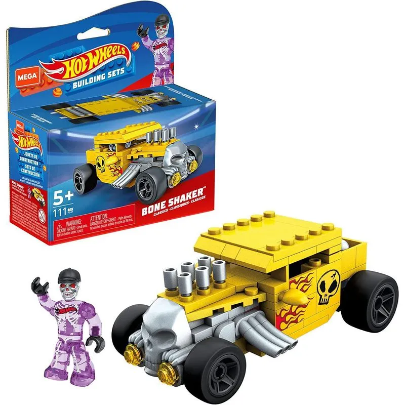 Blocos de Montar - Mega Construx Hot Wheels - Bone Shaker - GVM28 MATTEL