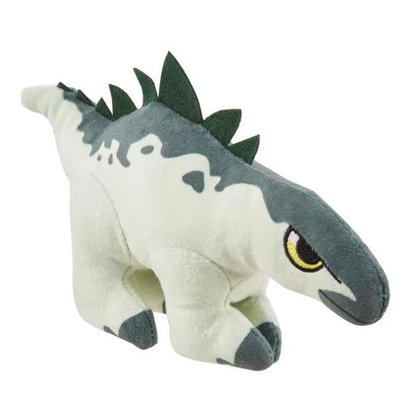 Pelucia - Jurassic World - Mini Dinossauro Com Som - Stegosaurus - HHB22 MATTEL