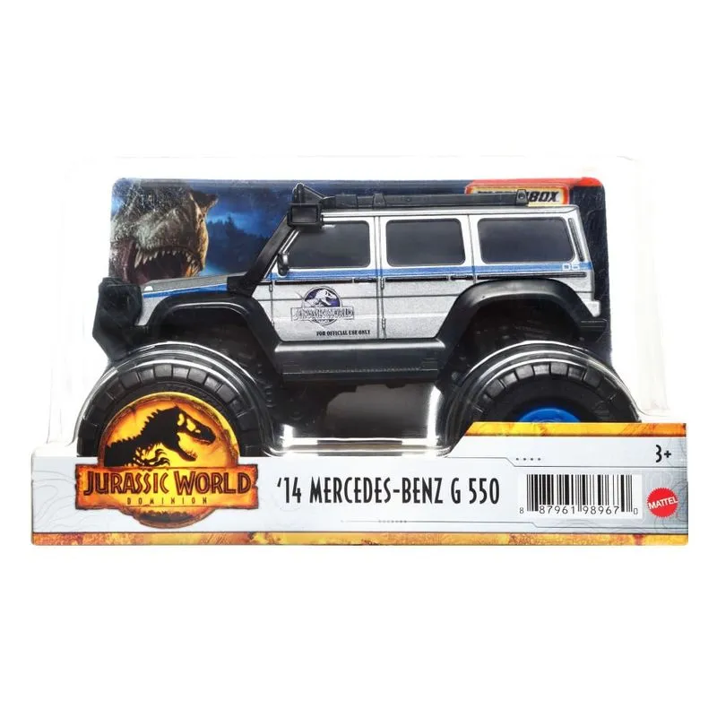 Carrinho Matchbox - Jeep 14 Mercedes-Benz G 550 - Jurassic World Dominion - FMY48 - MATTEL Carrinho Matchbox - Jeep '14 Mercedes-Benz G 550 - Jurassic World Dominion - FMY48 - MATTEL
