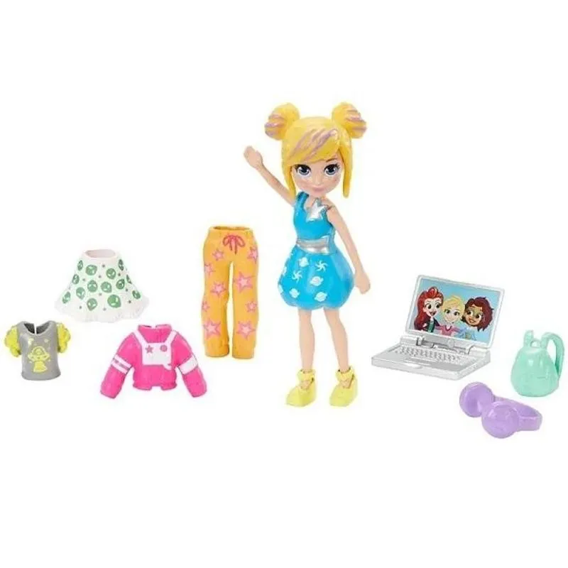 Boneca - Polly Pocket - Pack Fashion do Espaco - GDM01 - MATTEL