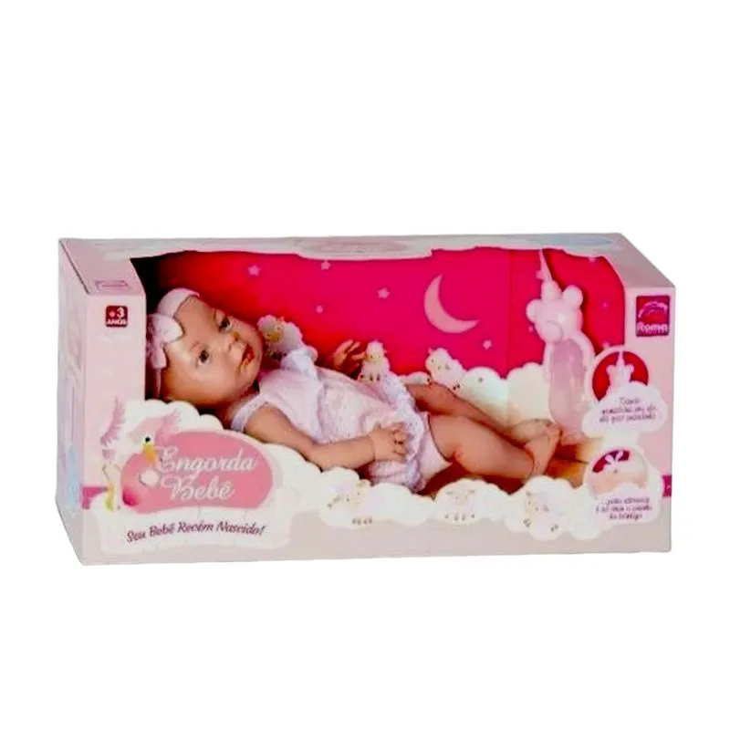 Boneca - Seu Bebe Recem Nascido - 5074 ROMA JENSEN