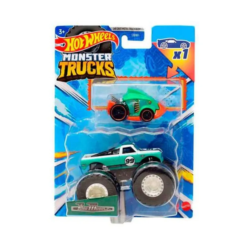 Carrinhos - Hot Wheels - Monster Trucks Pure Muscle - GRH81 MATTEL