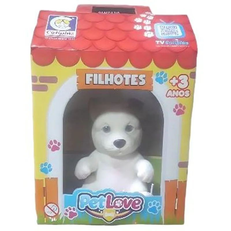 Boneco - Cachorrinho Husky ( 2668 ) COTIPLAS