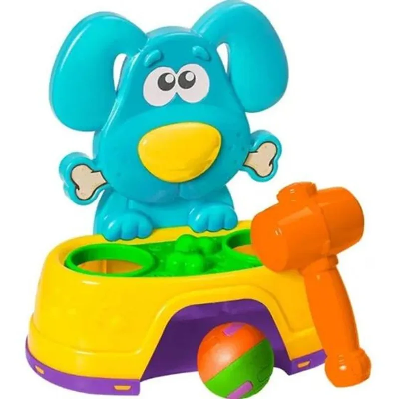 Bate Dog - Brinquedo Didatico - Azul - 242 JP BRINK LTDA EPP