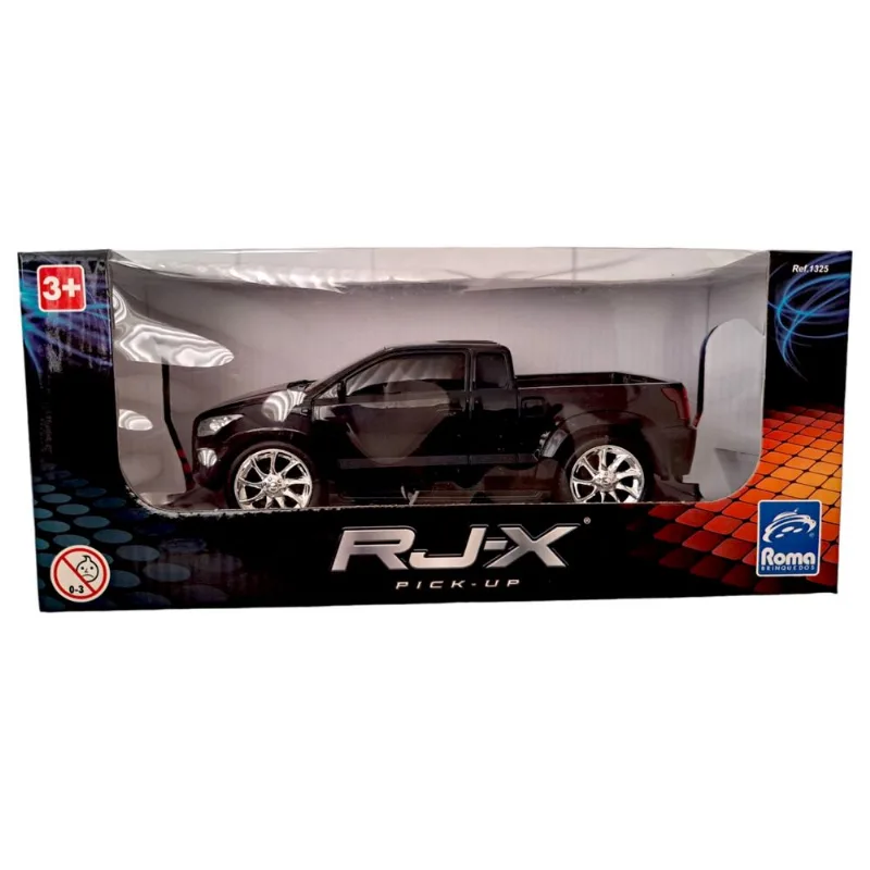 Caminhonete - Roda Livre - Pick-Up RJ-X Preto - 1325 - ROMA JENSEN