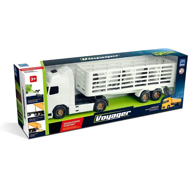 Carreta - Boiadeiro Voyager Branca - 1350 - ROMA JENSEN