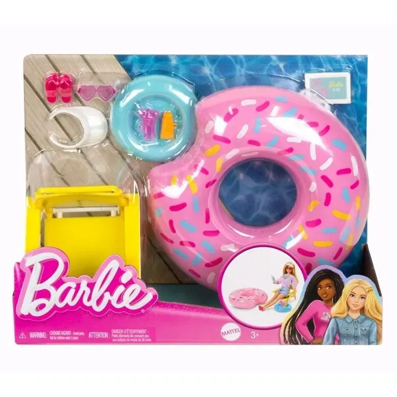 Conjunto - Barbie - Moveis Para Piscina - HPT51 - MATTEL