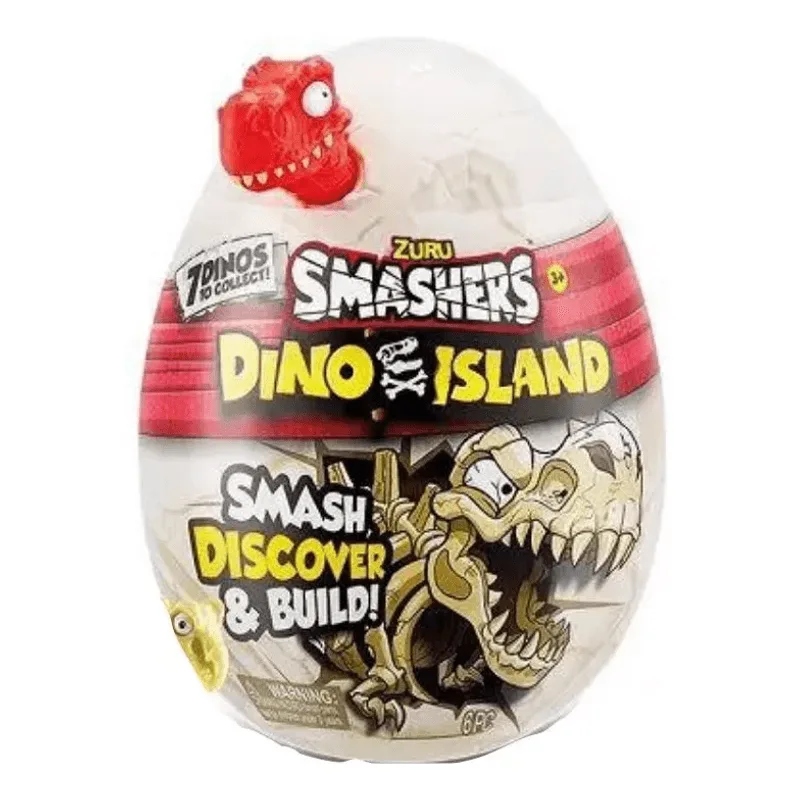 Ovo - Smashers Dino Island Pirata - Vermelho START