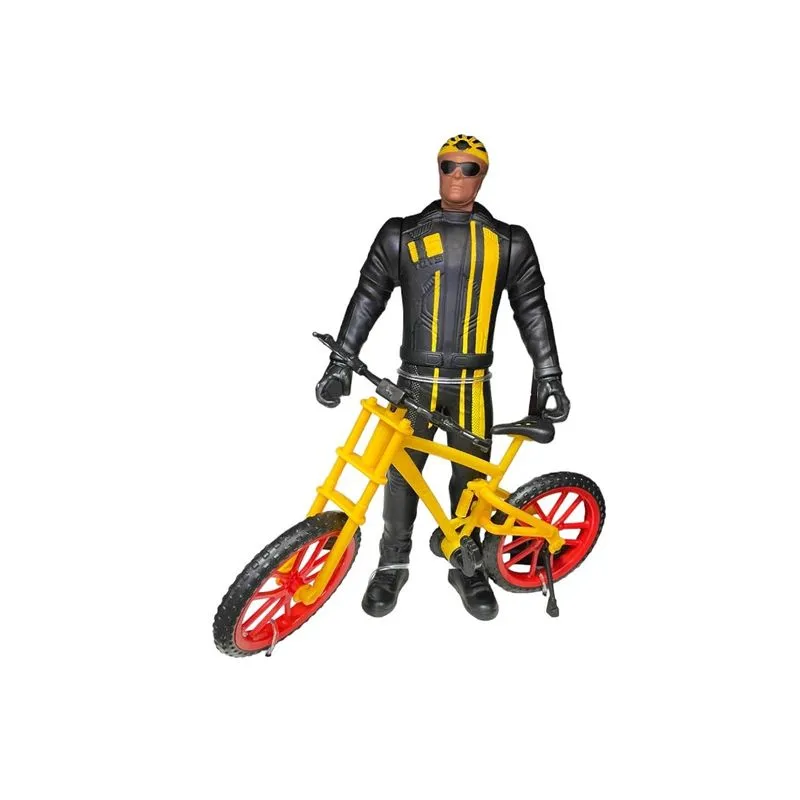 Boneco - Extreme Biker Amarelo - 583 BSTOYS