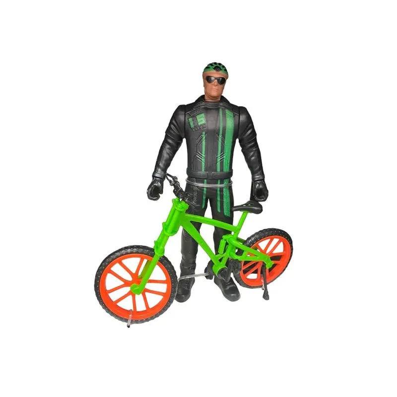 Boneco - Extreme Biker Verde - 583 BSTOYS
