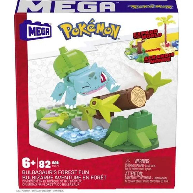 Blocos de Montar - Mega Pokemon - Bulbasaur - HDL75 MATTEL