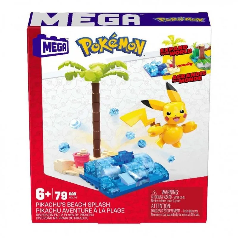 Blocos de Montar - Mega Pokemon - Pikachu - HDL75 MATTEL