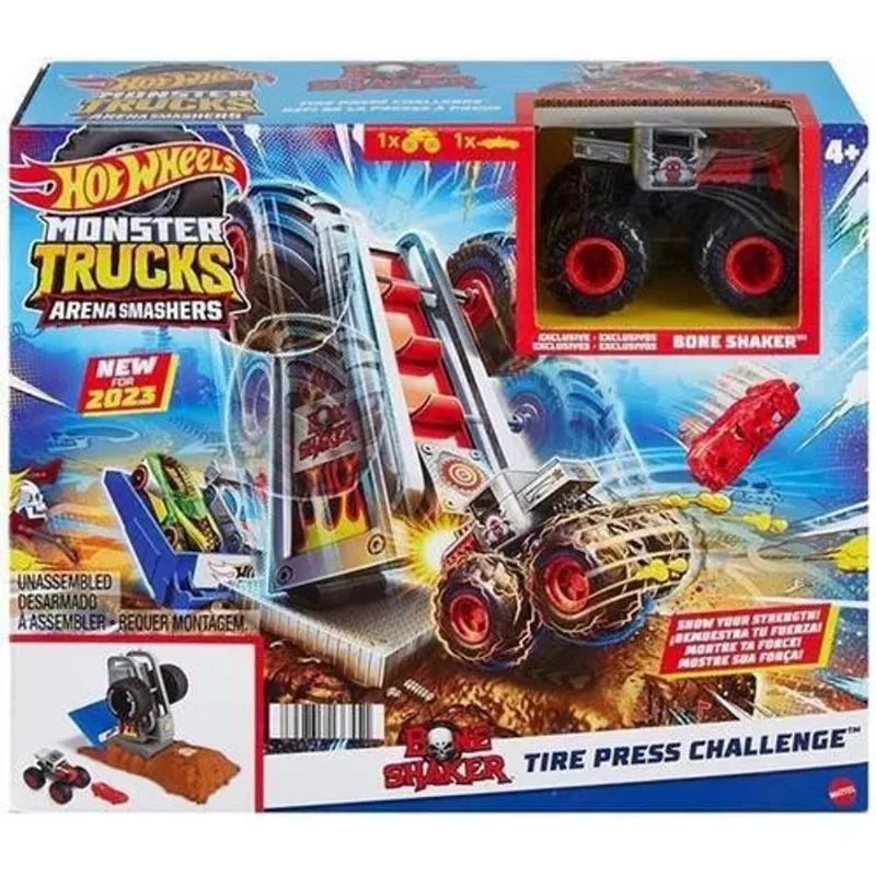 Hot Wheels - Pista Arena Snashers - Desafios MATTEL