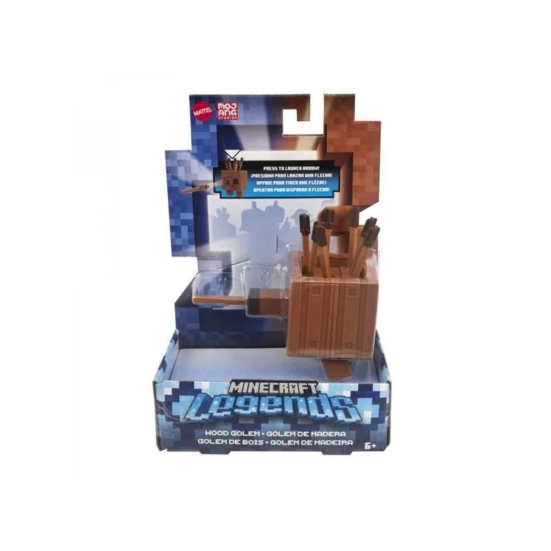 Boneco - Minecraft Golem de Madeira MATTEL