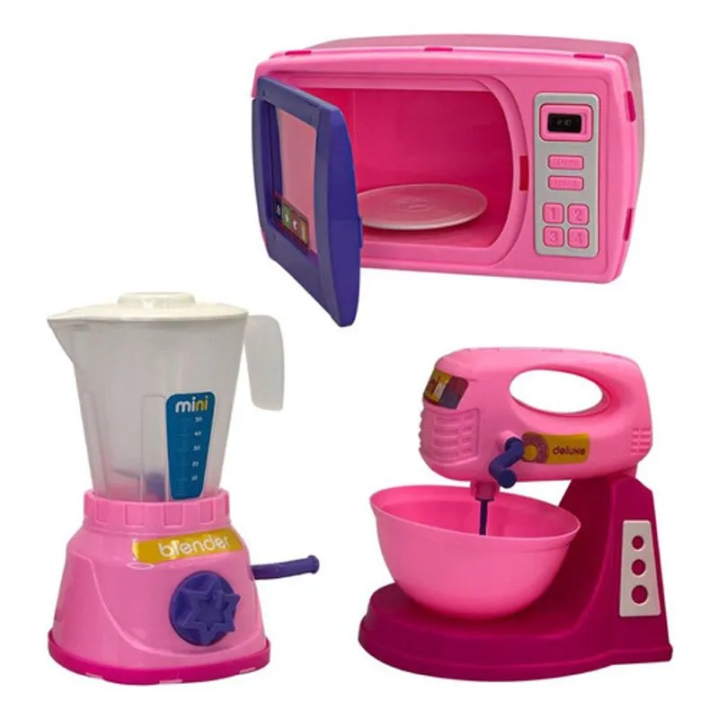 Conjunto - Mini Confeitaria Rosa BSTOYS